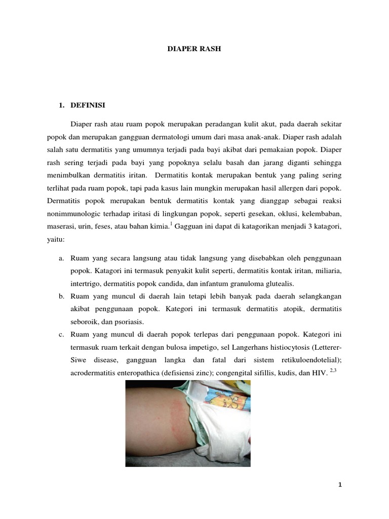 Diaper Rash | PDF