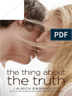 The Thing About Truth - Lauren Barnholdt