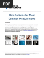 How-To Guide For Most Common Measurements