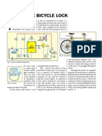 Electronic Bicycle Lock 8741643 PDF