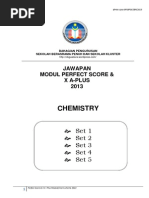 Modul Perfect Score SBP Chemistry SPM 2013 SKEMA