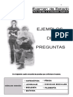 Ejemplos de Pruebas Icfes