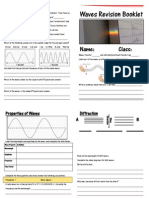 Sound Waves Revision Booklet