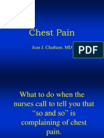 Chest Pain: Jean J. Chatham, MD