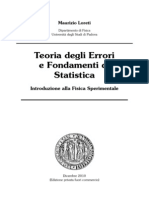 Teoria Degli Errori e Fondamenti Di Statistica (M. Loreti Dic 2010)