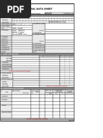 Personal Data Sheet 