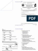 Percubaan UPSR Bahasa Inggeris Paper-1 Kelantan 2012 PDF