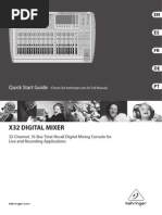 Download manual mesa de som behringer x32pdf by anpemon SN173665382 doc pdf