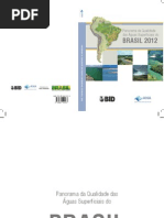 Panorama Qualidade Aguas Superficiais BR 2012