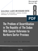 758 - Ibrahim (The Peobem of Deserfication in The Republic of The Sudan With Special Reference To Northern Dafur Province