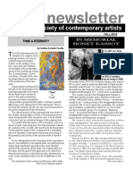  American Society of Contemporary Artists Newsletter 51 FALL-2013