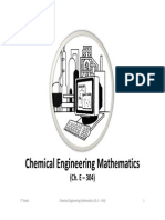 chemical engineering mathematics lectures