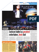Thesun 2009-07-09 Page10 Jackson Hailed As Greatest Entertainer Best Dad