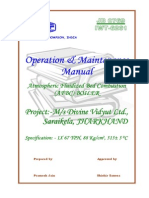 Cover Page Afbc Boiler o & M Manual