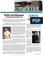 The PUP Observer 2013 05 May | Francidieto Garcia Jr, Valedictorian(Cluster A), Ann Jun Magnaye, Valedictorian(cluster B)