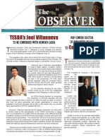 The PUP Observer 2013 05 May - Francidieto Garcia JR, Valedictorian (Cluster A), Ann Jun Magnaye, Valedictorian (Cluster B)