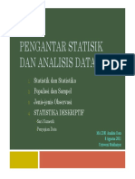 Pengantar Statistik Dan Analisis Data Andat 08.08.2011