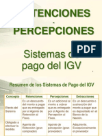 RETENCIONES PERCEPCIONES IGV