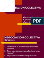 Negociación Colectiva