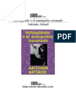 Artaud - Heliogábalo o el anarquista coronado