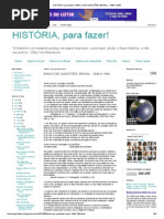 HISTÓRIA, para fazer!_ BANCO DE QUESTÕES_ BRASIL - 1946 A 1964