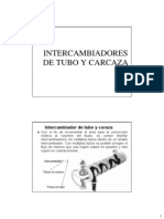 Intercambiador de Coraza y Tubo