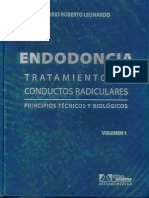 Endodoncia - TX de Conductos - Leonardo Tomo 1
