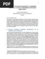 Matthiessen - 2011 - Systemic Functional Linguistic Approaches ToCritical Discourse Analysis - For - Delta - Corrected