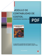 Modulo de Contabilidad de Costos