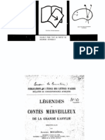 Moulieras, Auguste - 1893 - Legendes Et Contes Merveilleux de La Grande Kabylie (Texte Kabyle) [B