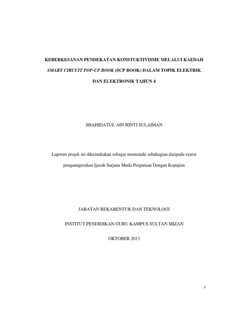 Muka Depan Kajian Tindakan Pdf