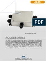 Transcell Caja de Suma JB-SS Hoja Tecnica