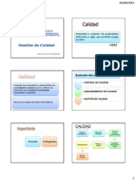 Conceptos Generales de Calidad