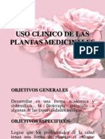 USO CLÍNICO DE LAS PLANTAS MEDICINALES PARA LA DESINTOXICACIÓN