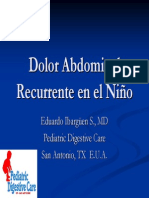 Dolor Abdominal Recurrente en El Niño