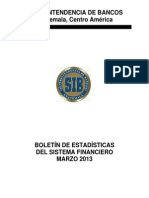 03 Boletín Mensual de Estadísticas Marzo 2013