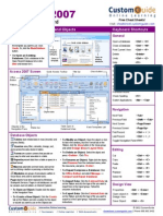 Access 2007 Quick Reference