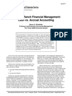 Farm and Ranch Financial Management: Cash vs. Accrual Accounting