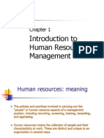Human Resource Management.