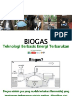 Presentasi Biogas For Workshop RE - WCS