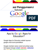 Sosialisasi Google For Education