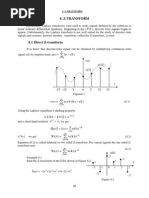 Z-Transform: E) KT T (L Z e