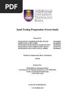 Download GREEN SAND PREPARATION Manufacturing Lab Foundry by Fakhrur Razi SN173809435 doc pdf