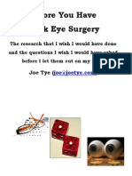 Before You Have Lasik Eye Surgery