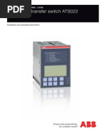 Download ABB ATS022 Auto Transfer Relay Instruction Manual by charleselitb92 SN173816887 doc pdf