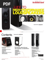 Integrated Amplifiers Buying Guide | PDF | Loudspeaker