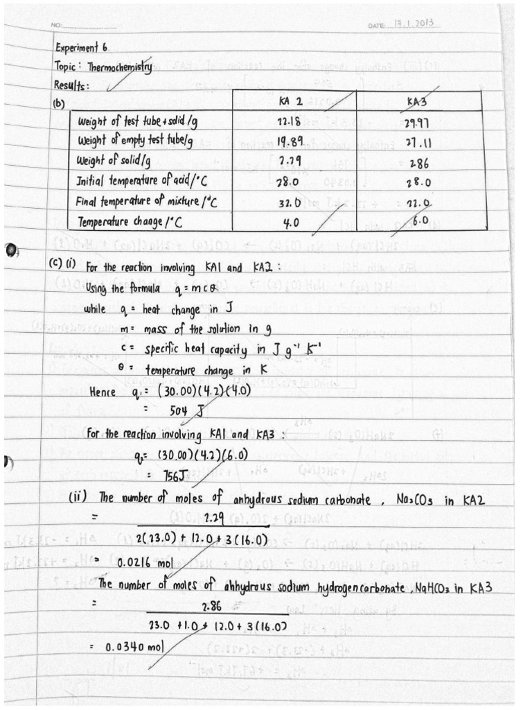 Stpm chemistry experiment 10 picture