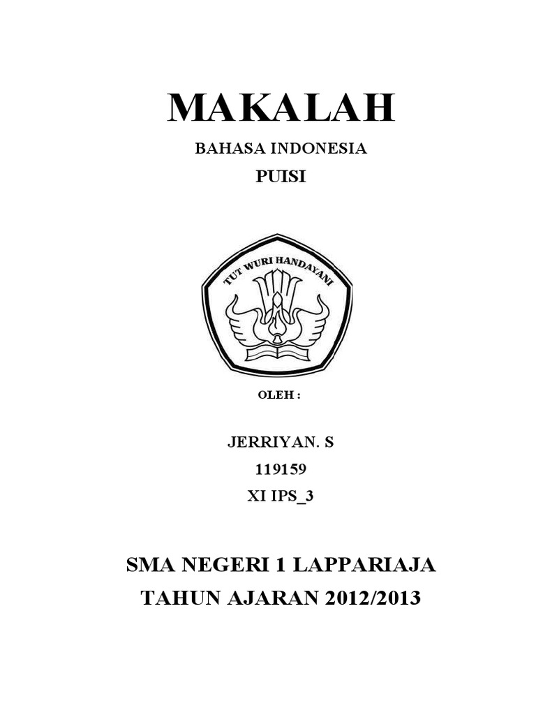 Makalah Puisi