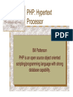 PHP: Hypertext Processor