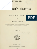Adolfo Saldias - Historia de La Confederacion Argentina IV